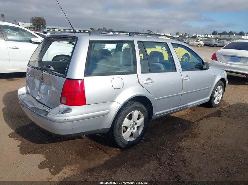 2004 Volkswagen Jetta VIN WVWSL61J84W024110 IAAI salvage auction — REAR END, Salvage (California), sold $300 on 2026-08-03 (photo 4)