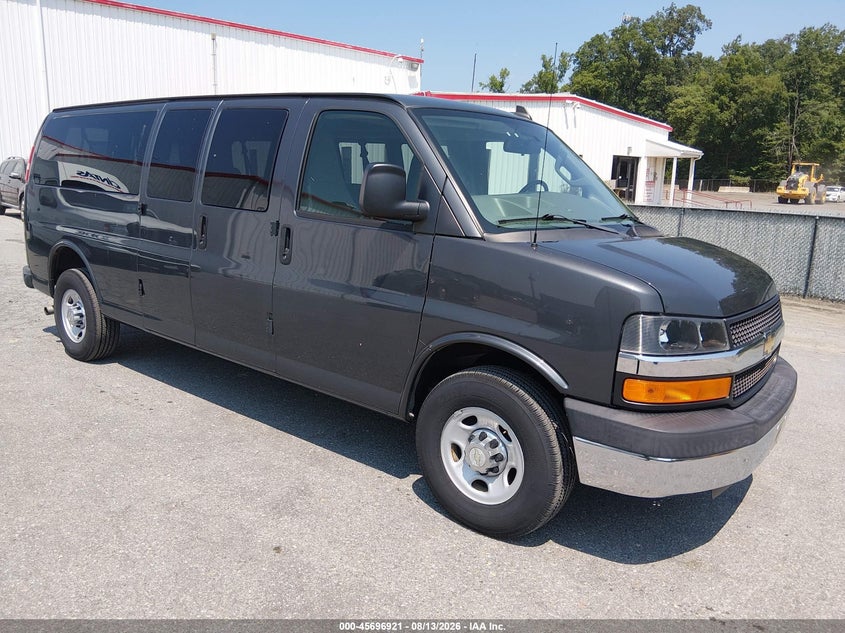 2016 Chevrolet Express 3500 VIN 1GAZGPFF9G1253435 IAAI salvage auction — NORMAL WEAR, SF97 (Maryland), sold $20,300 on 2026-09-08 (photo 1)