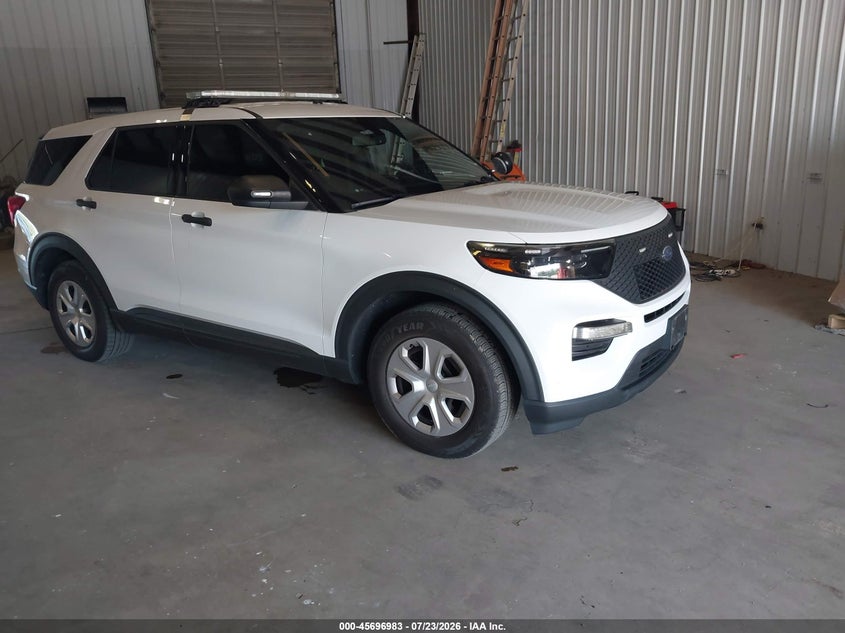 2020 Ford Police interceptor utility VIN 1FM5K8AB1LGC70344 — IAAI salvage auction photo