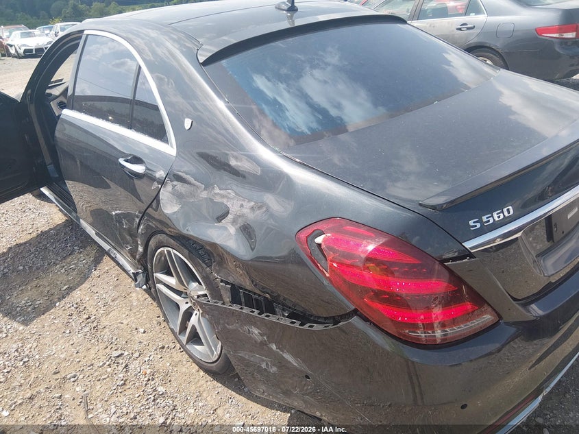 2018 Mercedes-benz S-klasse VIN WDDUG8GB1JA346420 IAAI salvage auction — SIDE, Salvage Title, sold $14,200 on 2026-08-15 (photo 6)