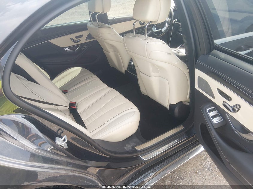 2018 Mercedes-benz S-klasse VIN WDDUG8GB1JA346420 IAAI salvage auction — SIDE, Salvage Title, sold $14,200 on 2026-08-15 (photo 8)