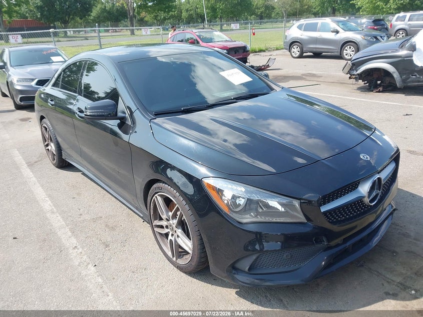 2019 Mercedes-benz Cla-klasse VIN WDDSJ4EB6KN713830 IAAI salvage auction — FRONT & REAR, Wait Title, sold $3,650 on 2026-08-20 (photo 1)