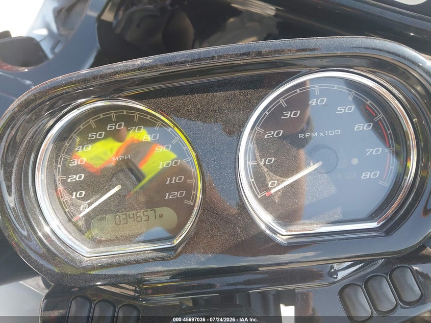 2018 Harley-davidson Road glide VIN 1HD1KTC16JB686442 IAAI salvage auction — FRONT END, Salvage Title, sold $4,150 on 2026-09-10 (photo 7)