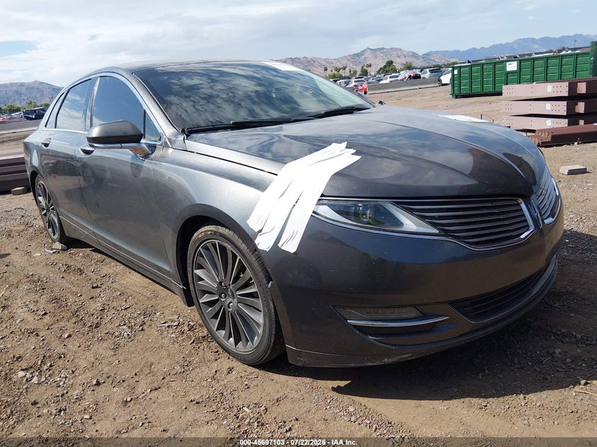 2016 Lincoln MKZ VIN 3LN6L2LU2GR626084 IAAI salvage auction — UNKNOWN, Wait Title, sold $850 on 2026-09-29 (photo 1)