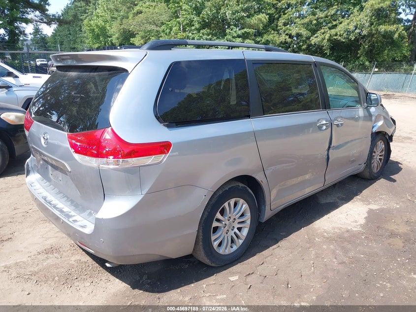 2013 Toyota Sienna VIN 5TDYK3DC3DS374320 IAAI salvage auction — NORMAL WEAR, Clear (Virginia), sold $25 on 2026-07-30 (photo 4)