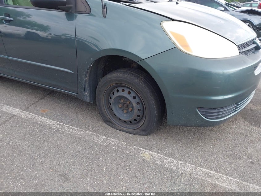 2004 Toyota Sienna VIN 5TDZA23C14S011498 IAAI salvage auction — NORMAL WEAR, Clear (New Jersey), sold $600 on 2026-07-30 (photo 6)
