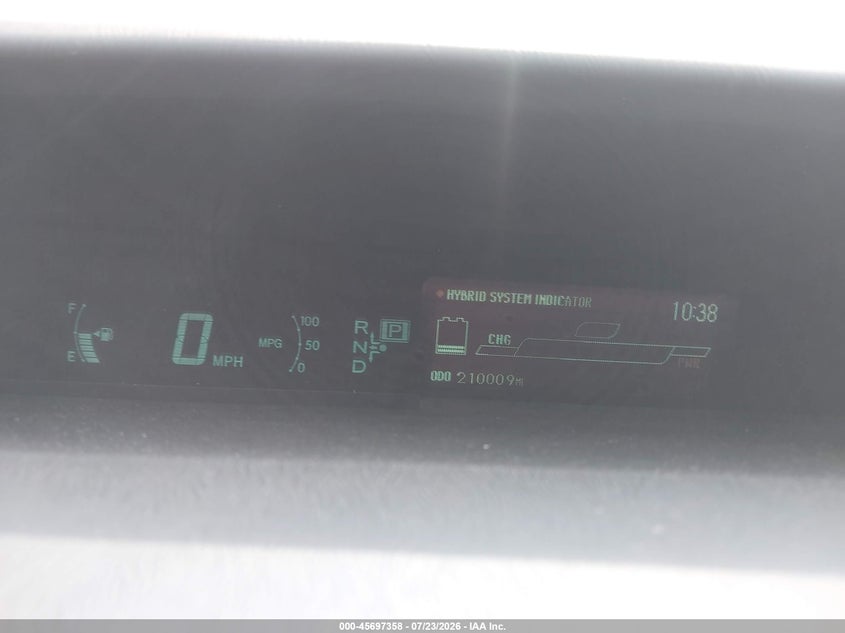 2010 Toyota Prius VIN JTDKN3DU2A0228138 IAAI salvage auction — NORMAL WEAR, Clear (Missouri), sold $300 on 2026-07-30 (photo 7)