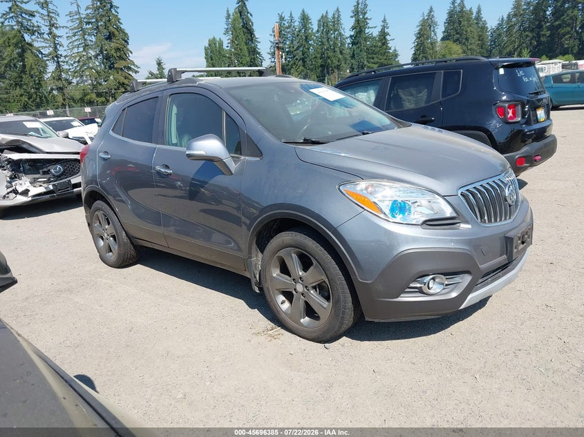 2014 Buick Encore VIN KL4CJFSB0EB727382 IAAI salvage auction — NORMAL WEAR, Clear (Washington), sold $550 on 2026-07-30 (photo 1)