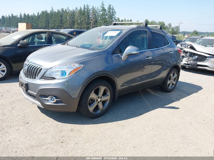 2014 Buick Encore VIN KL4CJFSB0EB727382 IAAI salvage auction — NORMAL WEAR, Clear (Washington), sold $550 on 2026-07-30 (photo 2)