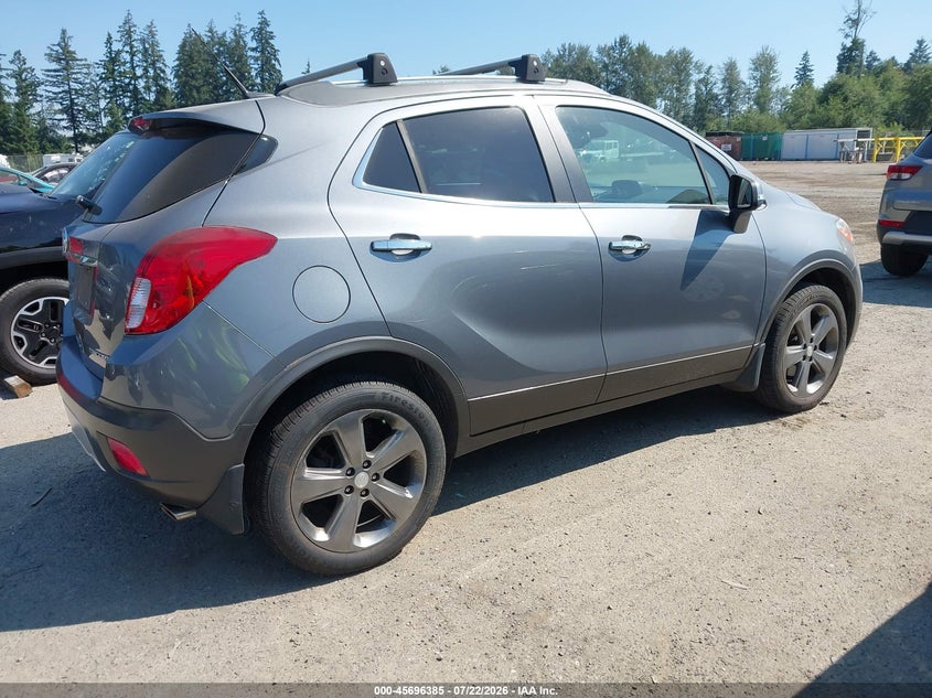 2014 Buick Encore VIN KL4CJFSB0EB727382 IAAI salvage auction — NORMAL WEAR, Clear (Washington), sold $550 on 2026-07-30 (photo 4)