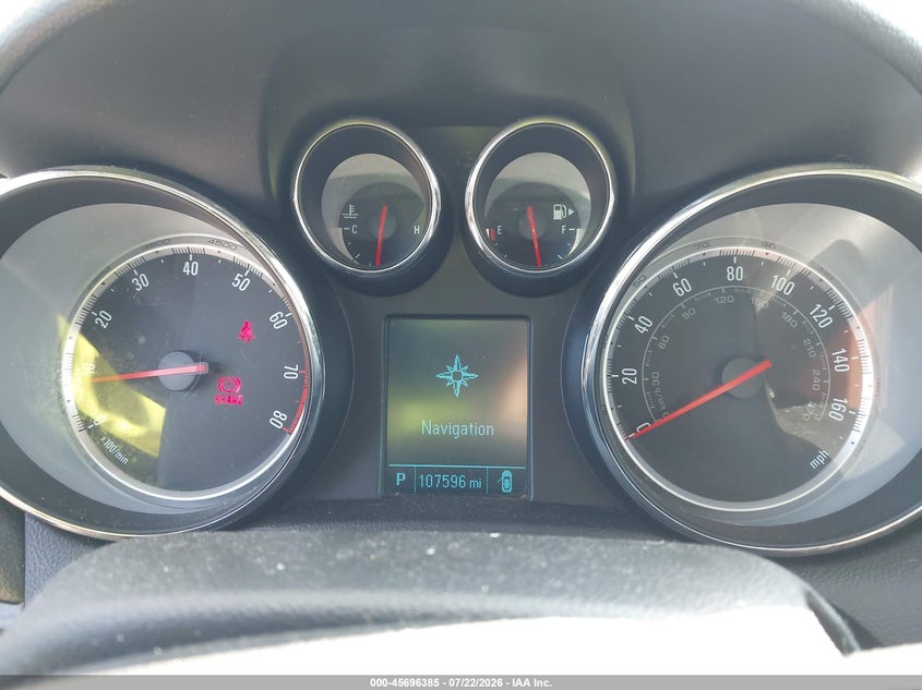 2014 Buick Encore VIN KL4CJFSB0EB727382 IAAI salvage auction — NORMAL WEAR, Clear (Washington), sold $550 on 2026-07-30 (photo 7)