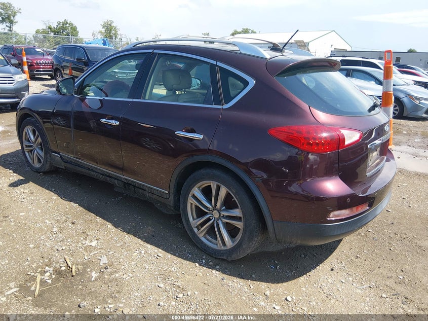 2011 Infiniti Ex35 VIN JN1AJ0HR0BM851377 IAAI salvage auction — NORMAL WEAR, Original (Ohio), sold $25 on 2026-07-30 (photo 3)