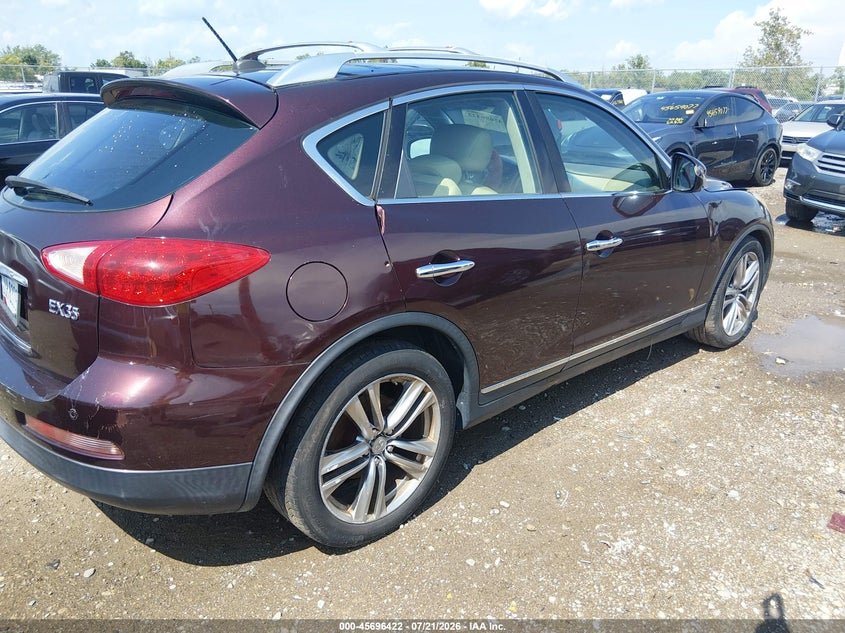 2011 Infiniti Ex35 VIN JN1AJ0HR0BM851377 IAAI salvage auction — NORMAL WEAR, Original (Ohio), sold $25 on 2026-07-30 (photo 4)