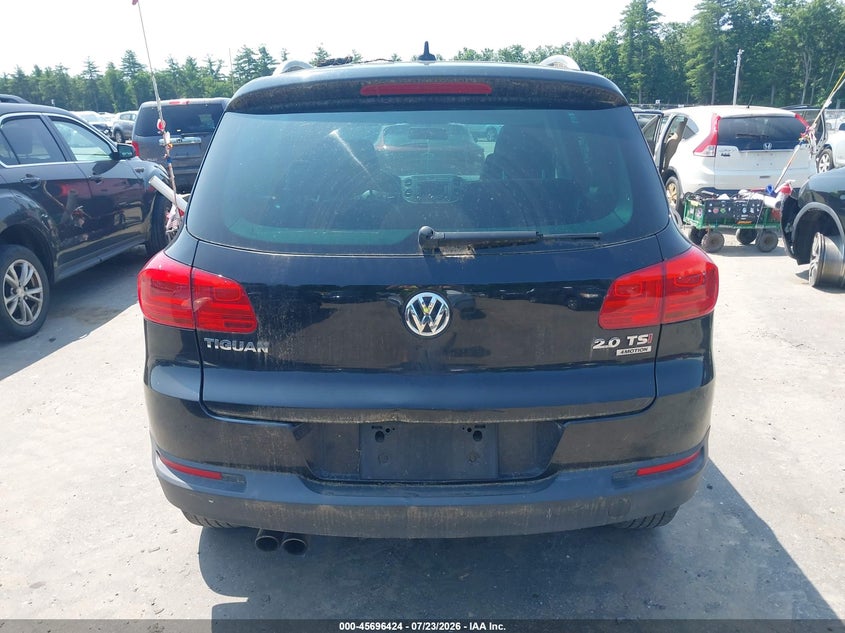 2014 Volkswagen Tiguan VIN WVGBV3AX4EW562121 IAAI salvage auction — NORMAL WEAR, Wait Title, sold $425 on 2026-08-07 (photo 6)