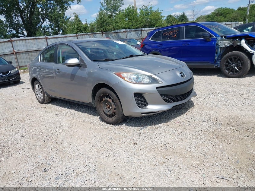2013 Mazda 3 VIN JM1BL1UP8D1769004 IAAI salvage auction — FRONT END, Salvage Title, sold $1,100 on 2026-08-02 (photo 1)
