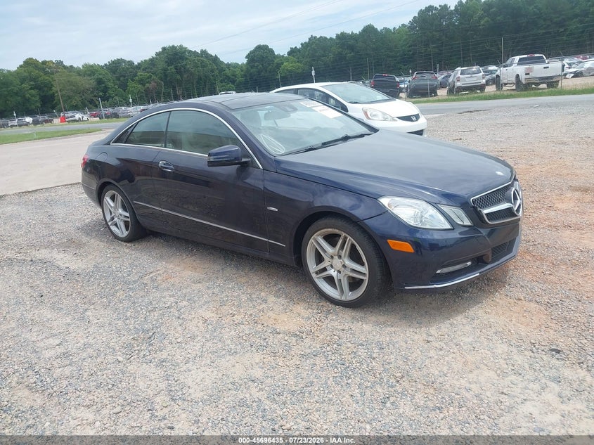 2012 Mercedes-benz E-klasse VIN WDDKJ5KB1CF132189 IAAI salvage auction — FRONT END, Salvage (Florida), sold $1,100 on 2026-08-03 (photo 1)