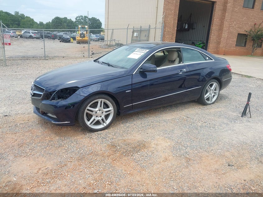 2012 Mercedes-benz E-klasse VIN WDDKJ5KB1CF132189 IAAI salvage auction — FRONT END, Salvage (Florida), sold $1,100 on 2026-08-03 (photo 2)