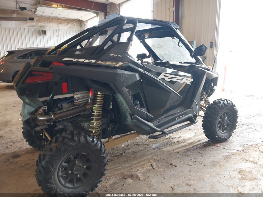 2022 Polaris Rzr VIN 3NSMAD923NF355679 IAAI salvage auction — ROLLOVER, Clear (Michigan), sold $8,150 on 2026-08-19 (photo 4)