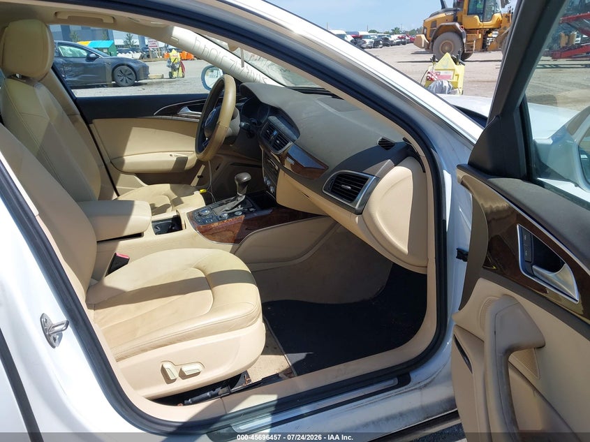 2013 Audi A6 VIN WAUGGAFC2DN004865 IAAI salvage auction — NORMAL WEAR, Clear (Florida), sold $875 on 2026-08-23 (photo 5)
