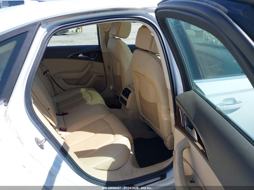 2013 Audi A6 VIN WAUGGAFC2DN004865 IAAI salvage auction — NORMAL WEAR, Clear (Florida), sold $875 on 2026-08-23 (photo 8)
