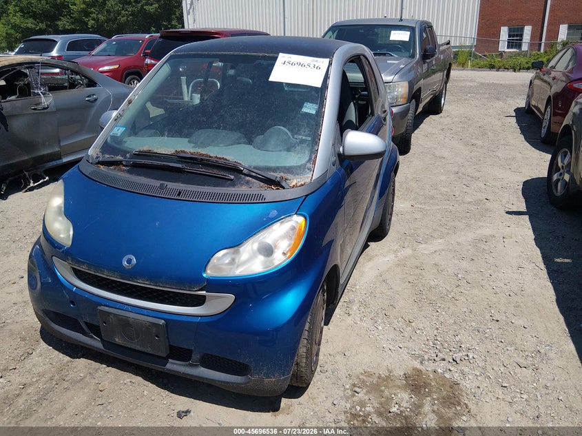 2008 Smart Fortwo VIN WMEEJ31X78K135736 IAAI salvage auction — NORMAL WEAR, Clear (Massachusetts), sold $1,100 on 2026-08-04 (photo 2)