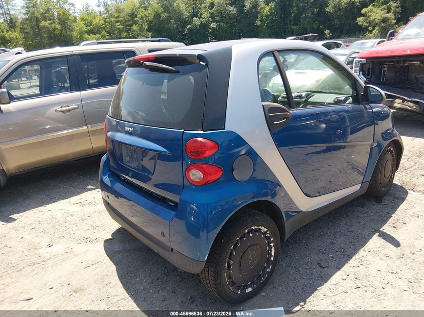 2008 Smart Fortwo VIN WMEEJ31X78K135736 IAAI salvage auction — NORMAL WEAR, Clear (Massachusetts), sold $1,100 on 2026-08-04 (photo 4)