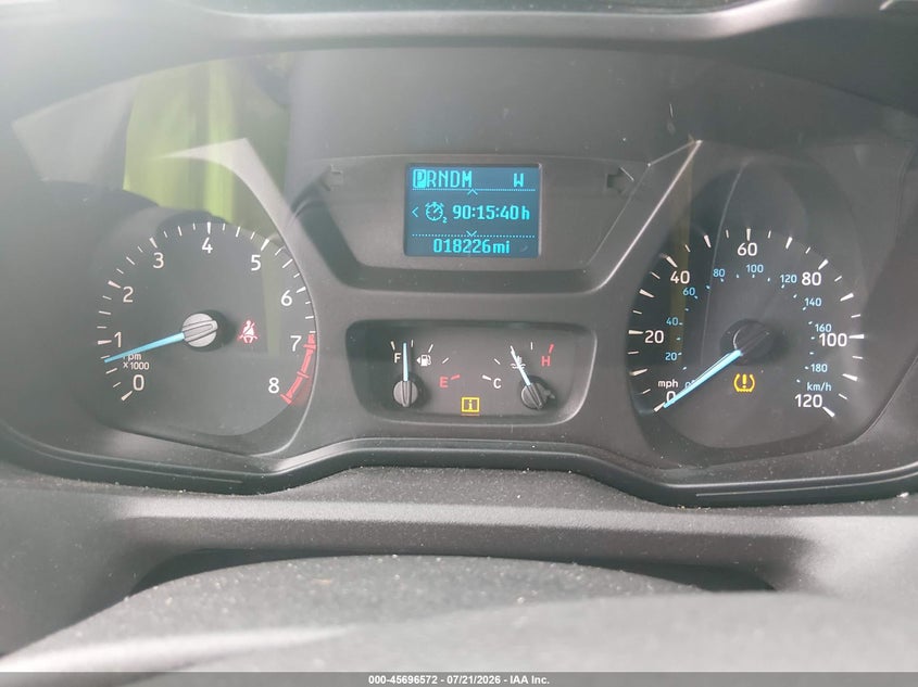2018 Ford Transit 150 VIN 1FMZK1ZM9JKB52678 IAAI salvage auction — NORMAL WEAR, SF97 (Maryland), sold $17,475 on 2026-08-18 (photo 7)
