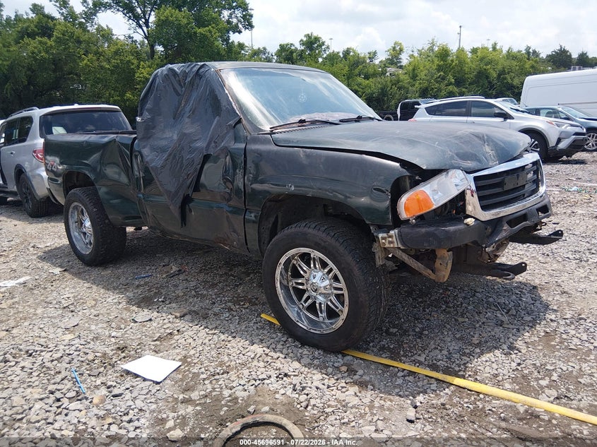 2005 Gmc Sierra 1500 VIN 1GTEK14T15Z273283 IAAI salvage auction — FRONT END, Salvage (Tennessee), sold $700 on 2026-07-30 (photo 1)