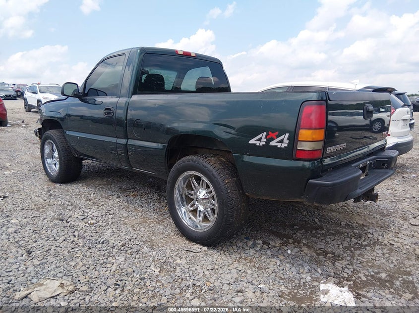2005 Gmc Sierra 1500 VIN 1GTEK14T15Z273283 IAAI salvage auction — FRONT END, Salvage (Tennessee), sold $700 on 2026-07-30 (photo 3)