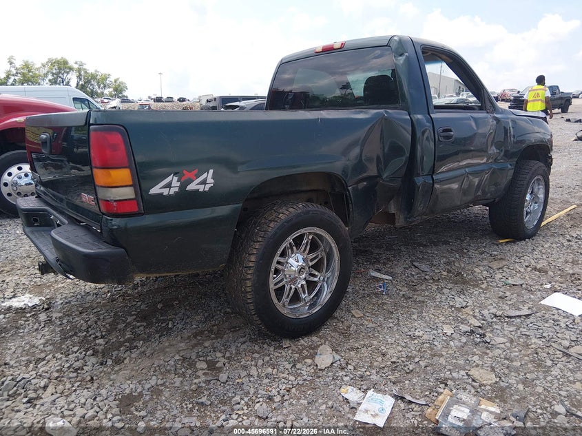 2005 Gmc Sierra 1500 VIN 1GTEK14T15Z273283 IAAI salvage auction — FRONT END, Salvage (Tennessee), sold $700 on 2026-07-30 (photo 4)
