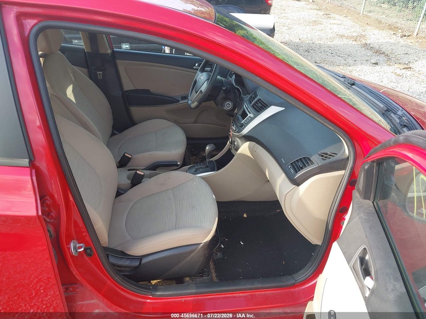 2016 Hyundai Accent VIN KMHCT4AE1GU155371 IAAI salvage auction — NORMAL WEAR, Original (Ohio), sold $250 on 2026-07-28 (photo 5)