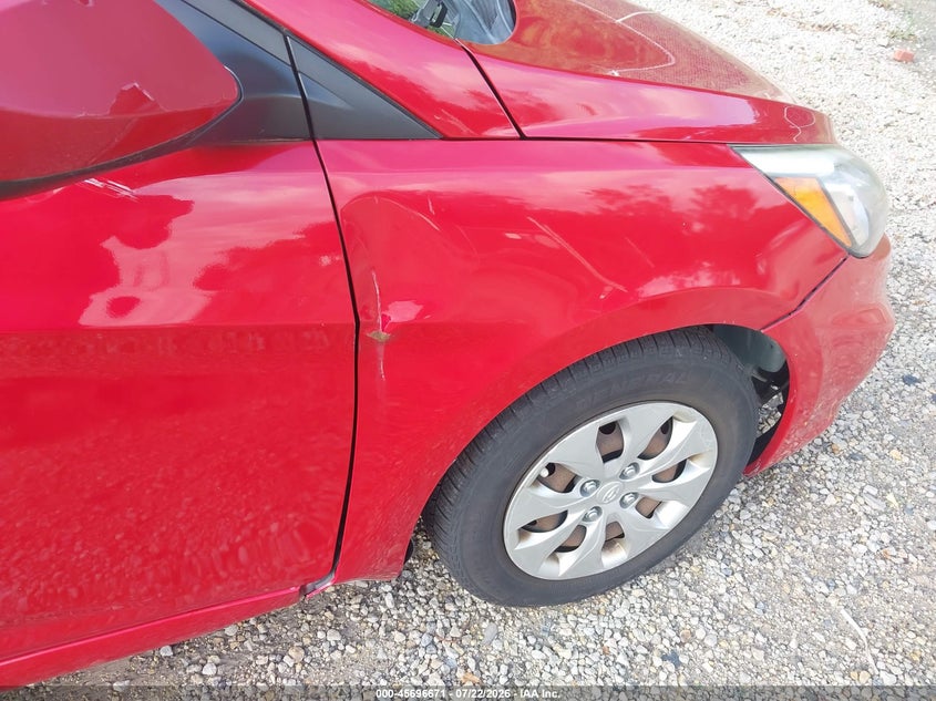 2016 Hyundai Accent VIN KMHCT4AE1GU155371 IAAI salvage auction — NORMAL WEAR, Original (Ohio), sold $250 on 2026-07-28 (photo 6)