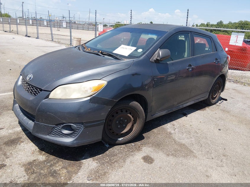 2009 Toyota Matrix VIN 2T1KE40E09C015680 IAAI salvage auction — NORMAL WEAR, Clear (Louisiana), sold $1,250 on 2026-08-08 (photo 2)