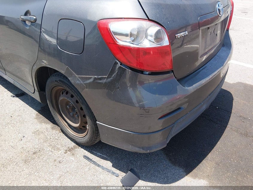 2009 Toyota Matrix VIN 2T1KE40E09C015680 IAAI salvage auction — NORMAL WEAR, Clear (Louisiana), sold $1,250 on 2026-08-08 (photo 6)