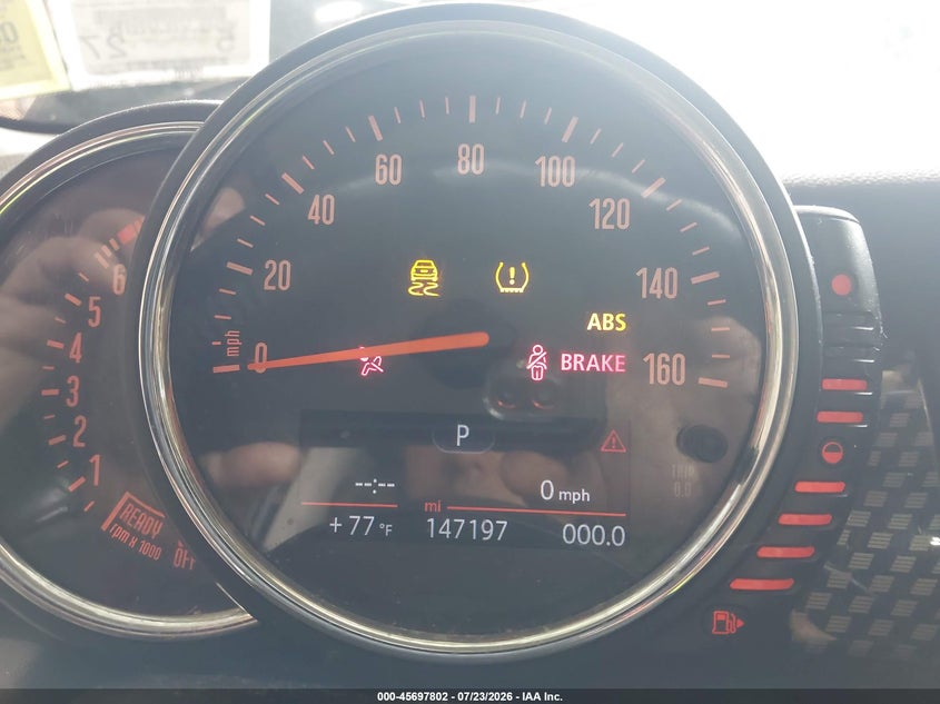 2015 Mini Hard top VIN WMWXP7C55F2A37858 IAAI salvage auction — FRONT END, Salvage Title, sold $400 on 2026-08-05 (photo 7)