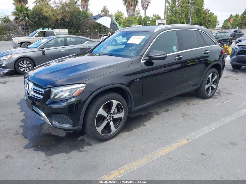 2019 Mercedes-benz Glc VIN WDC0G5EB4KF567292 IAAI salvage auction — MECHANICAL, Clear - Dealer Only (California), sold $8,200 on 2026-08-17 (photo 2)
