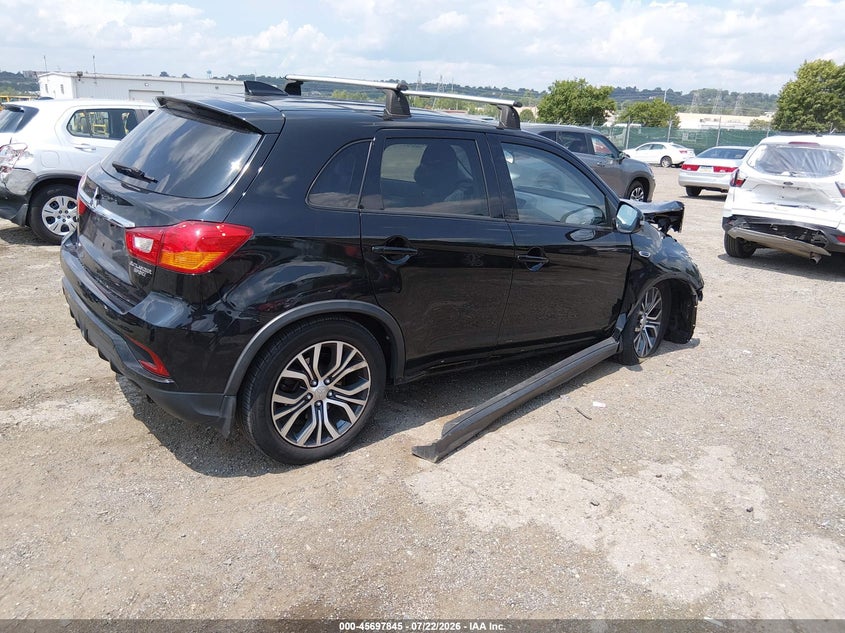 2018 Mitsubishi Outlander VIN JA4AP3AU3JU018712 IAAI salvage auction — FRONT END, Salvage Title, sold $225 on 2026-08-28 (photo 4)