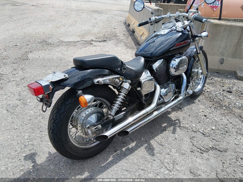 2002 Honda Vt750 VIN JH2RC44082M614846 IAAI salvage auction — NORMAL WEAR, Clear (Illinois), sold $25 on 2026-07-29 (photo 4)