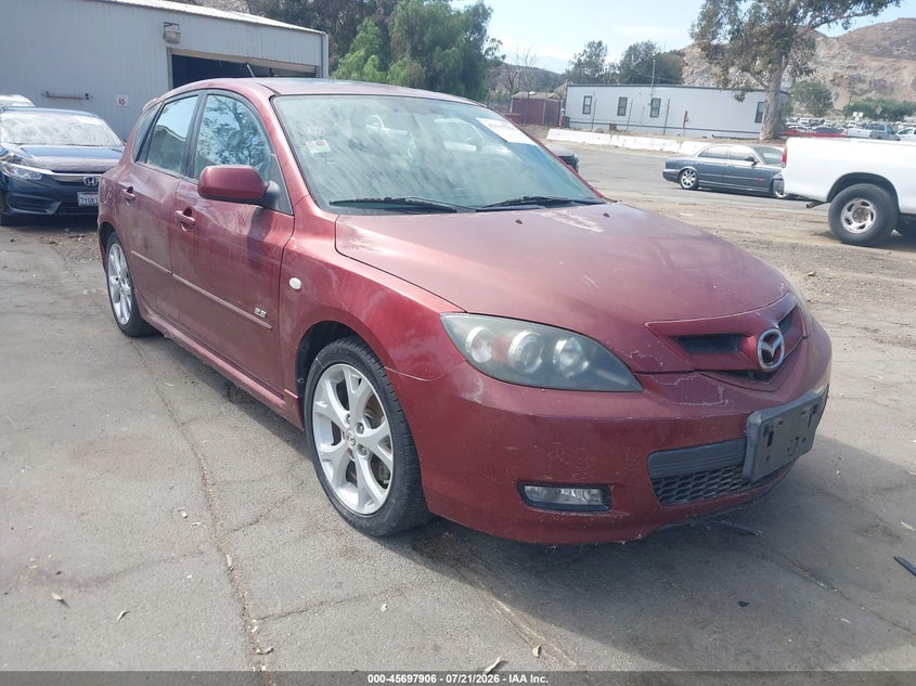 2009 Mazda 3 VIN JM1BK344891198108 IAAI salvage auction — NORMAL WEAR, Salvage Title - Dealer (California), sold $275 on 2026-07-28 (photo 1)