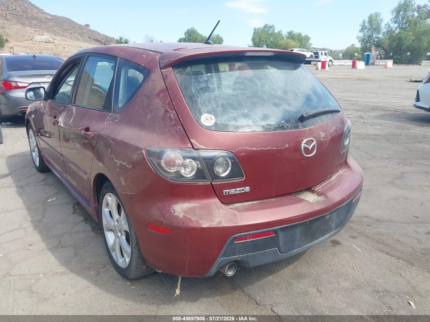 2009 Mazda 3 VIN JM1BK344891198108 IAAI salvage auction — NORMAL WEAR, Salvage Title - Dealer (California), sold $275 on 2026-07-28 (photo 3)