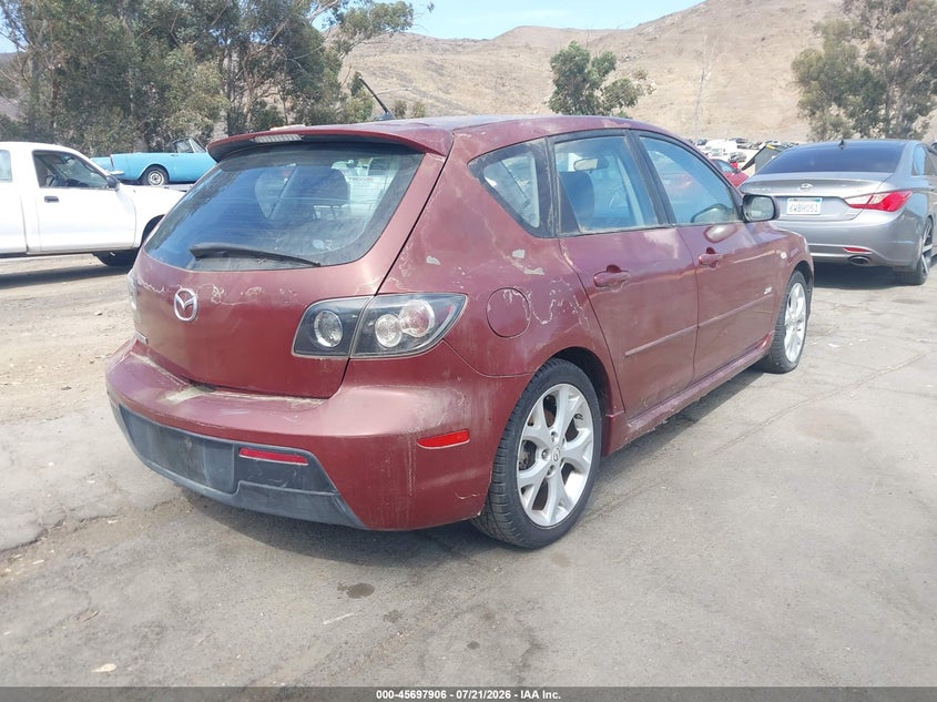 2009 Mazda 3 VIN JM1BK344891198108 IAAI salvage auction — NORMAL WEAR, Salvage Title - Dealer (California), sold $275 on 2026-07-28 (photo 4)