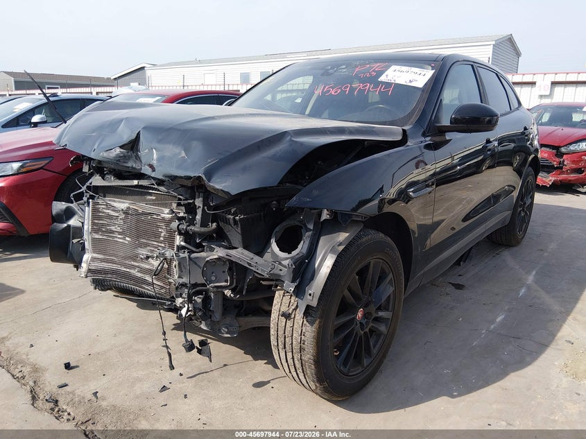 2020 Jaguar F-Pace VIN SADCJ2FX3LA627594 IAAI salvage auction — FRONT END, Salvage (Texas), sold $2,500 on 2026-09-22 (photo 2)
