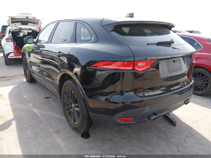 2020 Jaguar F-Pace VIN SADCJ2FX3LA627594 IAAI salvage auction — FRONT END, Salvage (Texas), sold $2,500 on 2026-09-22 (photo 3)