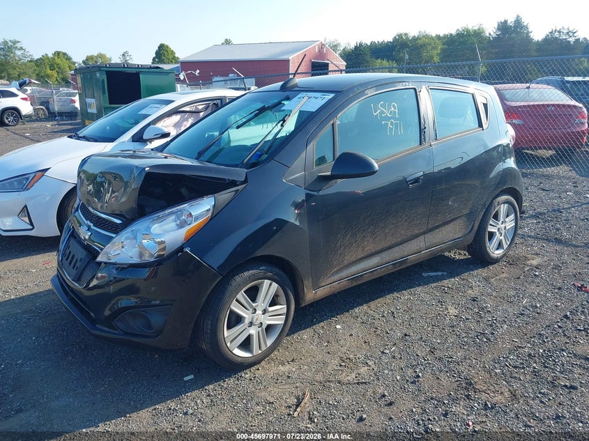 2015 Chevrolet Spark VIN KL8CB6S9XFC748163 IAAI salvage auction — NORMAL WEAR, Clear (Virginia), sold $25 on 2026-07-28 (photo 2)