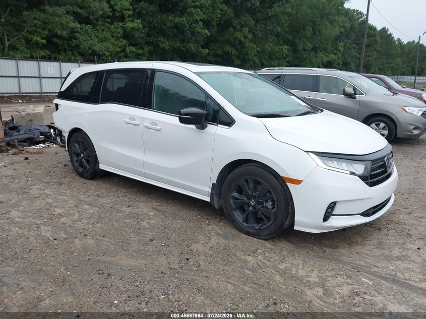 2023 Honda Odyssey VIN 5FNRL6H75PB003524 — IAAI salvage auction photo