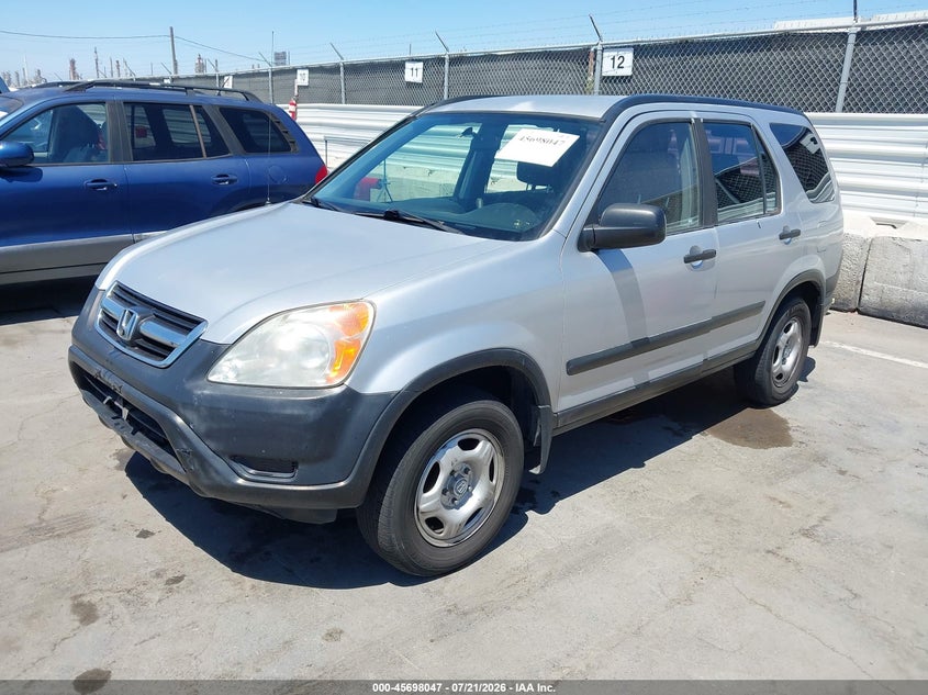 2003 Honda Cr-v VIN JHLRD68413C011326 IAAI salvage auction — FRONT & REAR, Clear - Dealer Only (California), sold $1,325 on 2026-08-01 (photo 2)