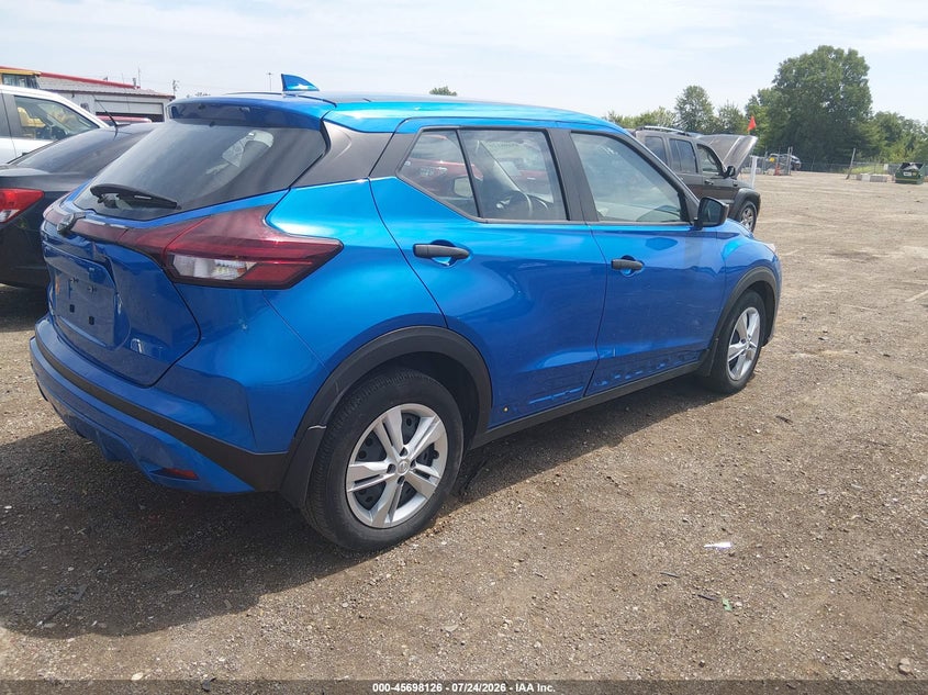 2024 Nissan Kicks VIN 3N1CP5BV4RL594271 IAAI salvage auction — LEFT FRONT, Clear (Colorado), sold $7,300 on 2026-08-26 (photo 4)