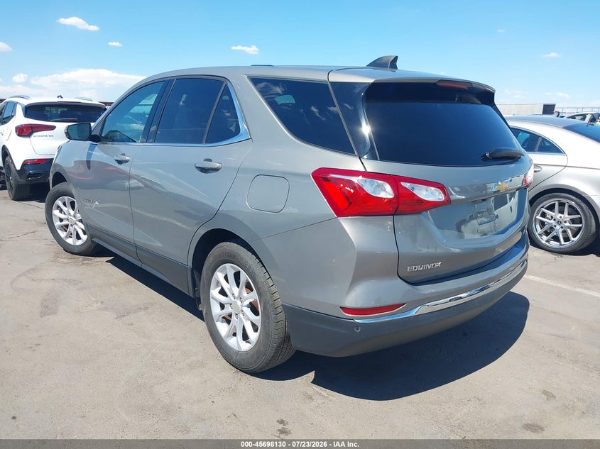 2018 Chevrolet Equinox VIN 3GNAXJEV1JS576675 IAAI salvage auction — RIGHT FRONT, Wait Title, sold $3,650 on 2026-08-03 (photo 3)