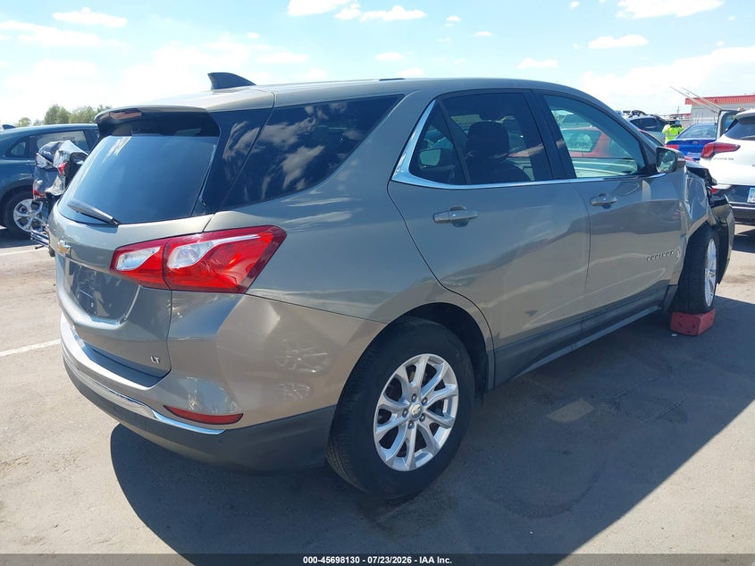 2018 Chevrolet Equinox VIN 3GNAXJEV1JS576675 IAAI salvage auction — RIGHT FRONT, Wait Title, sold $3,650 on 2026-08-03 (photo 4)