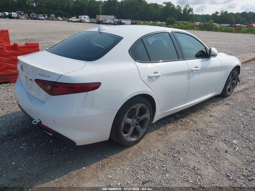 2018 Alfa romeo Giulia VIN ZARFAEBN0J7577039 IAAI salvage auction — FRONT END, Salvage (North Carolina), sold $2,850 on 2026-09-10 (photo 4)